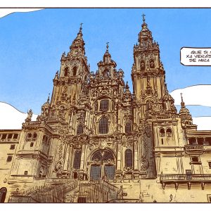 Catedral de Santiago de Compostela. Páxina de bd
