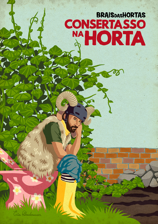 Cartel "Consertasso na Horta" - Iria Ribadomar